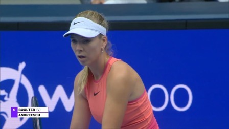 【全场回放】博尔特2-0安德莱斯库 2024WTA东京站 1/4决赛