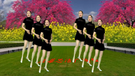 蓝莓思洁广场舞 热门伤感情歌《你是我永远的痛》动感32步 好看好听好学