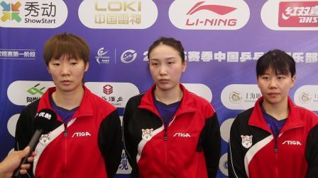 王曼昱赛后采访：和钱天一配合很积极