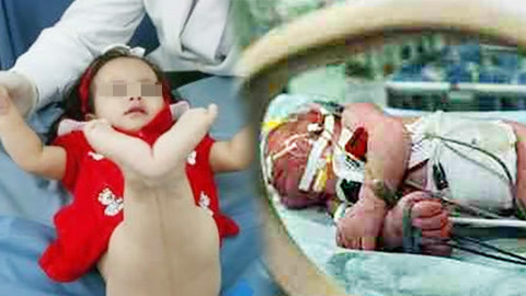 涨健识 高龄产妇怀罕见人鱼宝宝