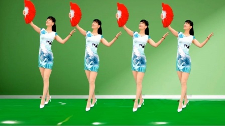 经典金曲广场舞《敲敲门》美美的画面陶醉了