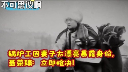 红墙往事 锅炉工因妻子太漂亮暴露身份，聂荣臻：立即枪决！