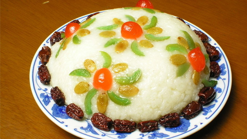 人气美食 年夜饭“必吃点心”八宝饭对战小春卷