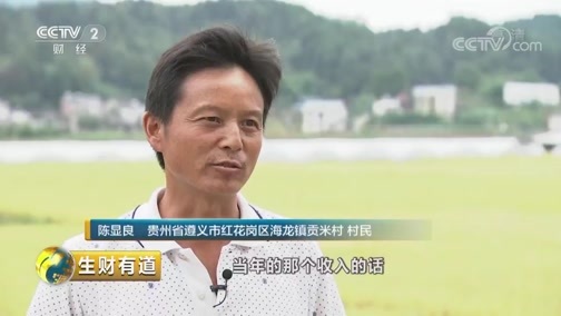 生财有道 《生财有道》 20181025 咱们家乡有特产（秋收系列）：贵州遵义“贡米”香