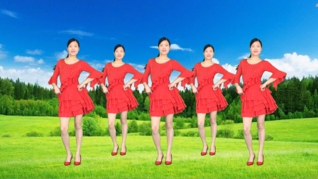简单好看16步广场舞《dj赤裸离开》融合兔子舞音乐