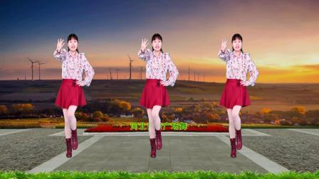 踩点练习广场舞《妹妹的酒》动感32步