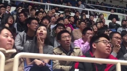 清华大学VS沈阳体院，清华自带拉拉队