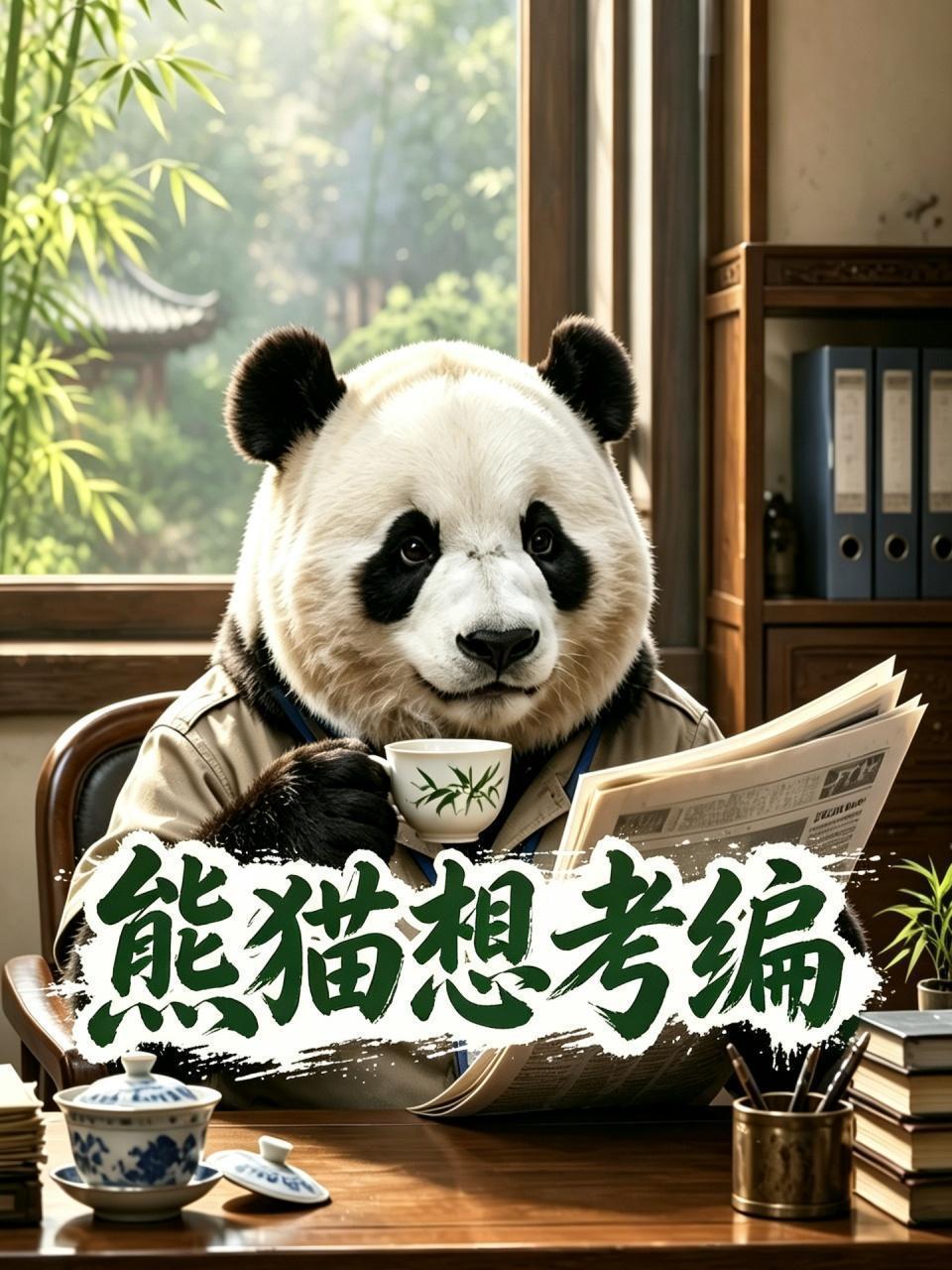 熊猫想考编