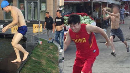 董新尧恶搞 中国小伙街头办奥运会整懵路人 31