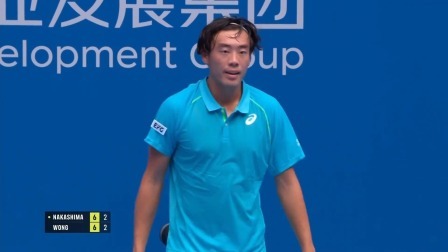 【全场回放】中岛布兰登2-0黄泽林 2024ATP杭州公开赛 男单第二轮