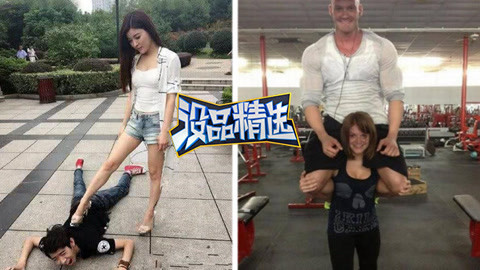 没品精选 豪放女神会武术秒变女侠