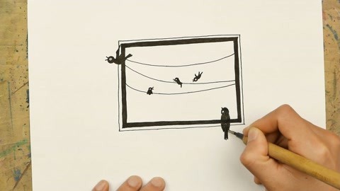 绘画小知识：什么是点线面？