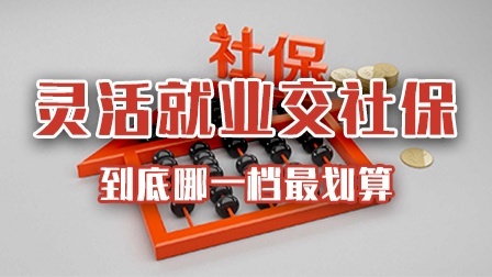灵活就业个人交社保哪档最划算？