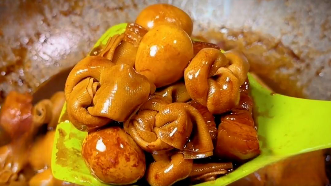 人气美食 经典家常菜 百叶结烧肉