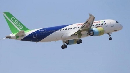 中国C919将进行最后阶段测试 投入使用仅是时间问题