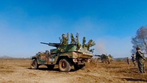 环球火力点 老俄军演中国武器现身
