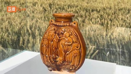 仅此一件的黄釉扁壶，见证丝绸之路的历史