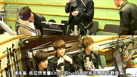 EXO 洪真京的下午2点EXO-K 中文字幕 12/05/14-EXO-K
