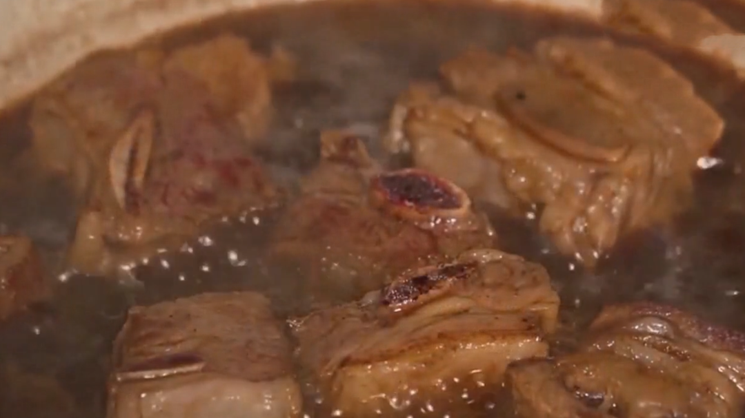 人气美食 秋冬滋补牛肋骨 软烂脱骨超下饭
