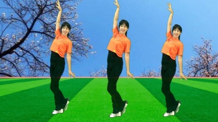 广场舞教学《杏花落》太火，64步太好看，全网都在跳