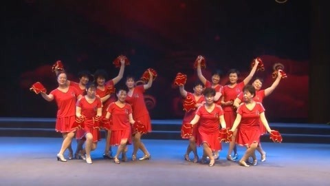 广场舞 广场舞《母亲是中华》