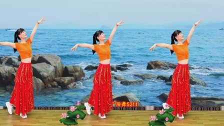 广场舞《爱的不老童话》演唱：星月组合