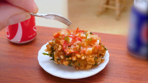 椒盐花生鱼饼