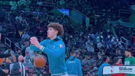 NBA热辣资讯 未来联盟的第一控卫！三球这热身投篮真的是帅啊！