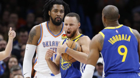 NBA热辣资讯 勇士轻取雷霆迎来九连胜！大家对这场比赛有什么想说的？