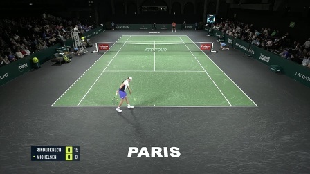 【全场回放】林德克内希2-0米克尔森 2024ATP巴黎大师赛 第二轮