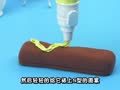 方块熊之黏土创意工坊 方块熊 饿了，就吃士力架