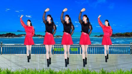 动感广场舞《酒一喝就醉心一碰就碎》32步