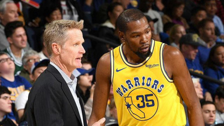 NBA流言收割机 科尔：杜兰特是很好的人，他加盟勇士对双方都非常完美
