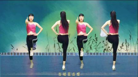 在经典老歌中跳健身舞《雨蝶》多少回味和思绪绕心尖！