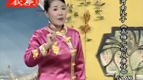 坠子《五梅七枪反唐传》