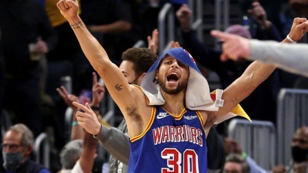2021-2022赛季NBA集锦 NBA-库里23+5+5 艾顿23+6 勇士终结太阳18连胜