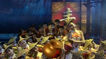 央视1996春晚 熊健李晓燕《丰收夜》，用肢体语言淋漓尽致的表现丰收的喜悦