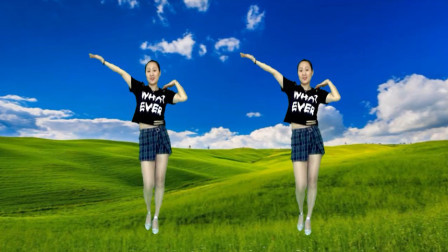 蓝莓思洁广场舞 广场舞精选《人这辈子图个啥》歌词真实 感情真切 舞步新颖活力