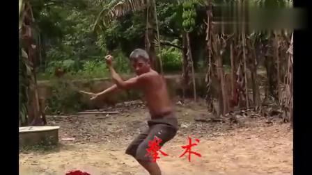 开练吧功夫 这位农村大爷练拳术几十年