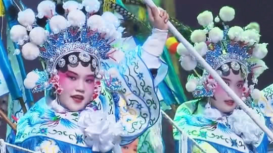 相约花戏楼 戏曲进校园精品呈现 小演员演绎《国粹初放》