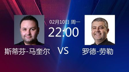 2020斯诺克 斯蒂芬-马奎尔VS罗德-劳勒