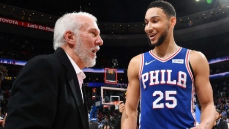 NBA热辣资讯 生涯有救了吗？曝西蒙斯愿意加盟马刺，名记：他很高兴为波帅打球