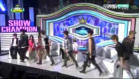 EXO Talk - MBC Show Champion 12/05/15-EXO-M