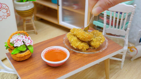 西红柿炸鱼饼