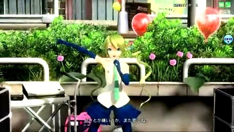 初音未来 爱言叶-初音未来 (初音，miku)