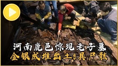 考古新发现第二季 河南惊现老子墓 上，金银满地应接不暇，十位花季少女活活殉葬