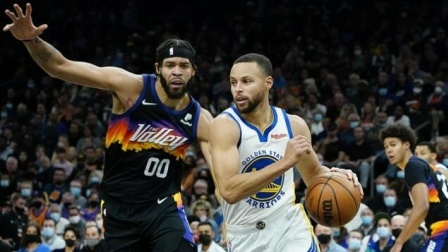 2021-2022赛季NBA集锦 NBA-艾顿24+11 保罗15+6 太阳击退勇士17连胜