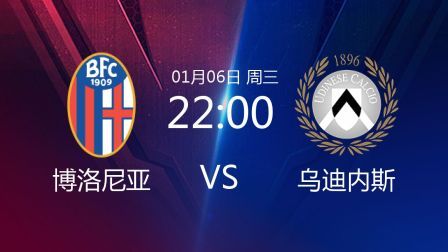 2020-2021意甲联赛第16轮 博洛尼亚VS乌迪内斯