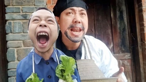 唱罢吹灯 哪一个最搞笑，古装大叔挑战蔬菜哥演唱《谁》分不出高低哈