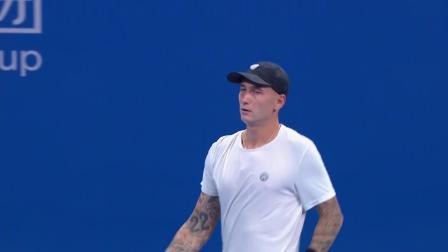 【原声纯享】张之臻2-1叶夫谢耶夫 2024ATP杭州站第一轮